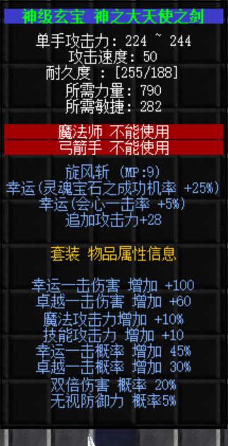 装备展示